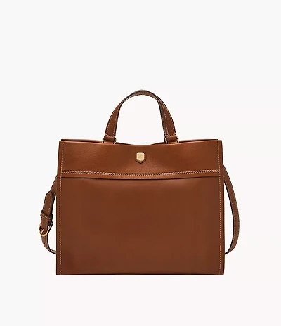 Gemma Leather Small Tote