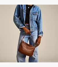 Jolie Leather Crossbody Bag