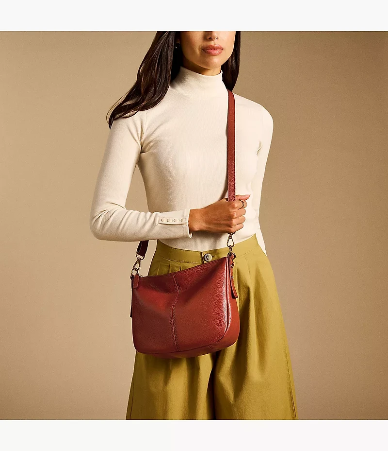 Jolie Leather Crossbody Bag