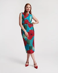 Audrey Belted Midi Dress