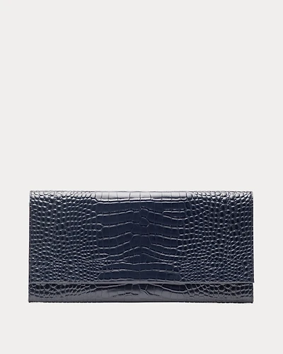 Supersize Croc Clutch