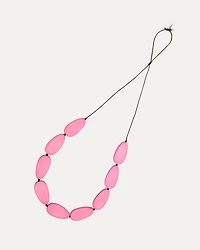 Wood Teardrop Necklace