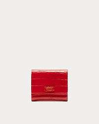 Perfect Wallet Embossed Croc Leather