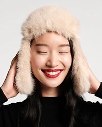 Faux Fur Trapper Hat