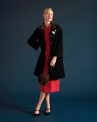 Dame Faux Fur Coat