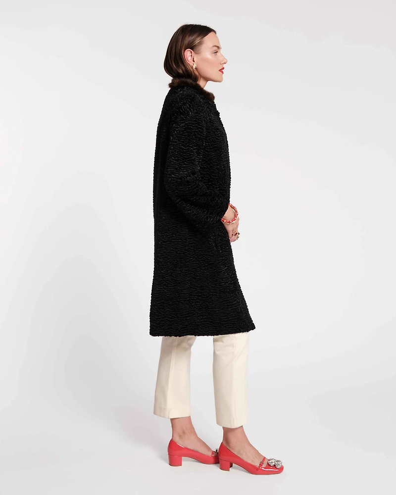 Dame Faux Fur Coat
