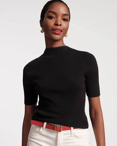 Marie Cotton Short Sleeve Sweater