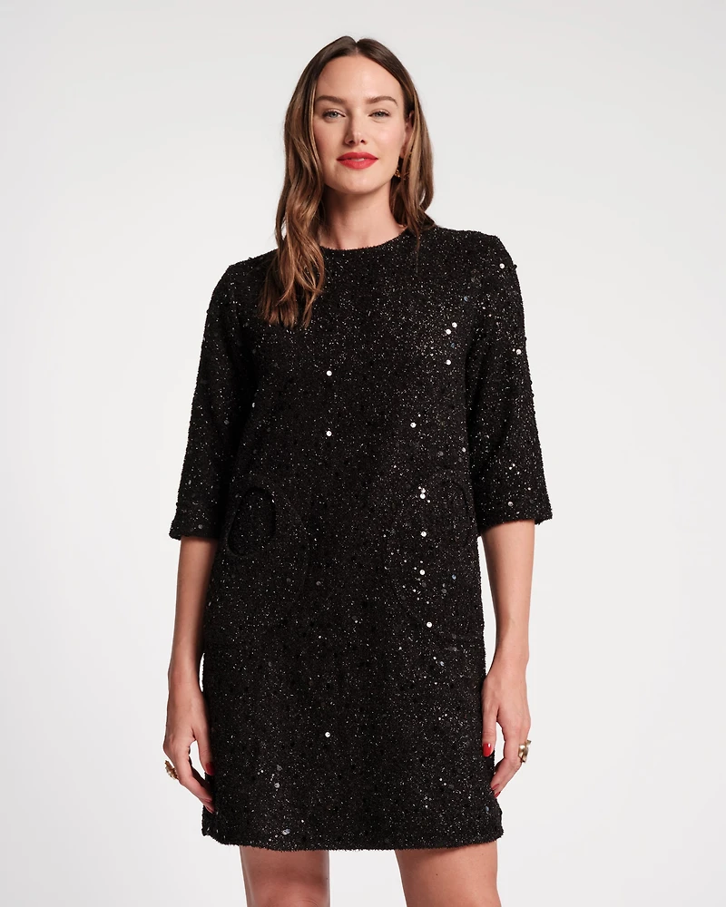 Mod Sequin Dress