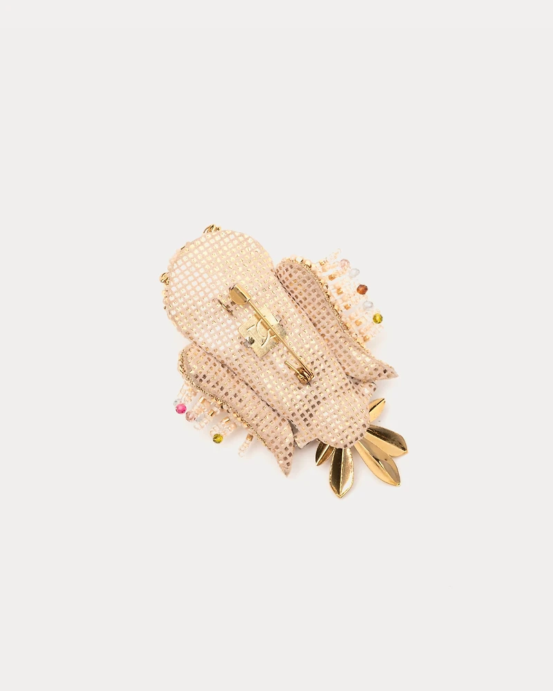Tawny Brooch