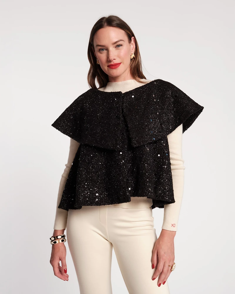 Peyton Sequin Swing Jacket