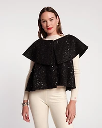 Peyton Sequin Swing Jacket