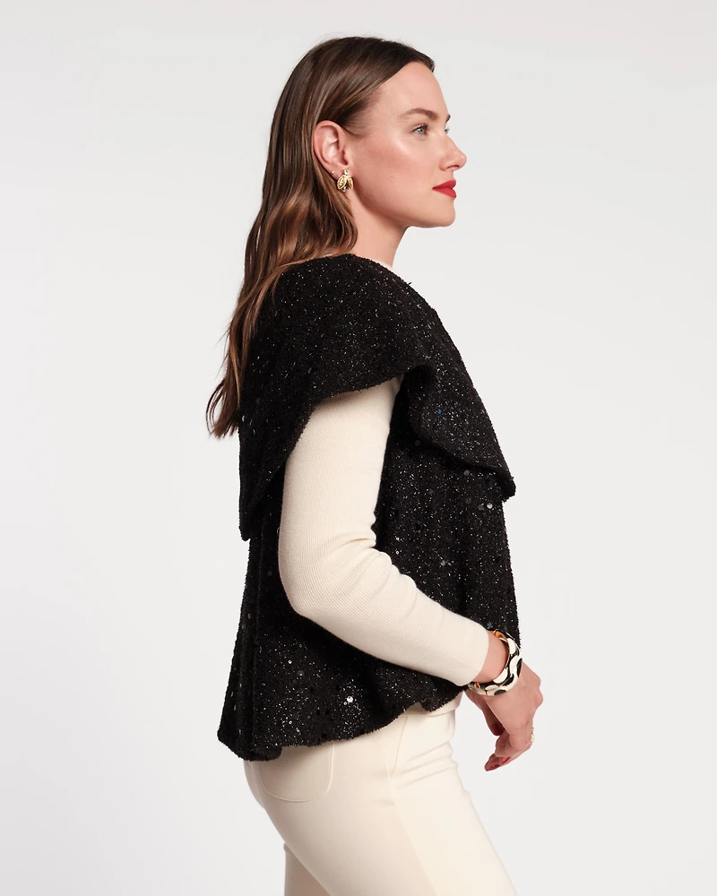 Peyton Sequin Swing Jacket