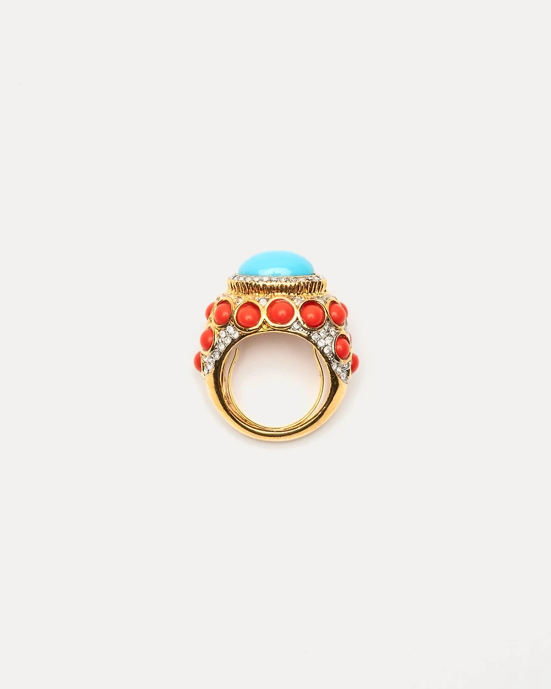 Turquoise Cabochon Ring
