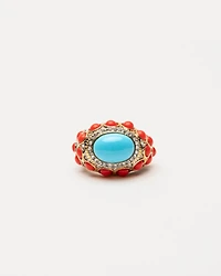 Turquoise Cabochon Ring