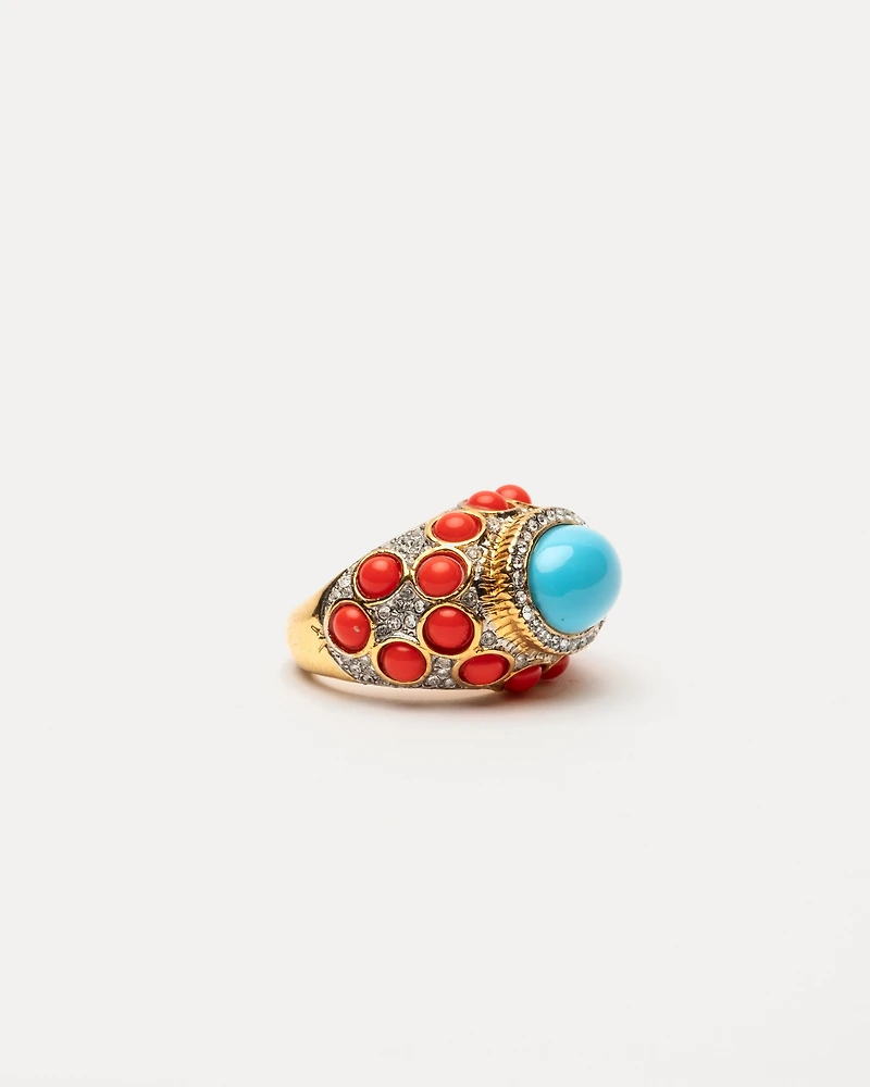 Turquoise Cabochon Ring