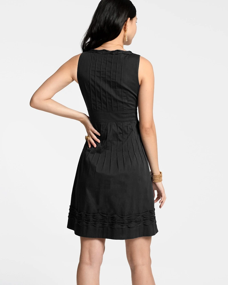Ribbon Dress Black