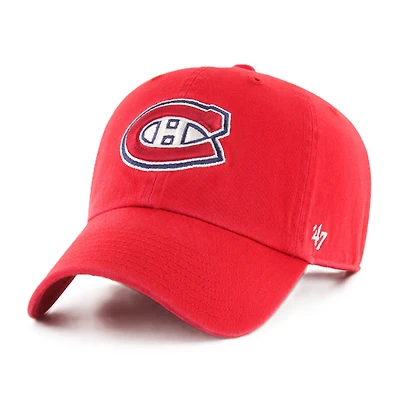 Montreal Canadiens Red Alternate Colour Clean Up