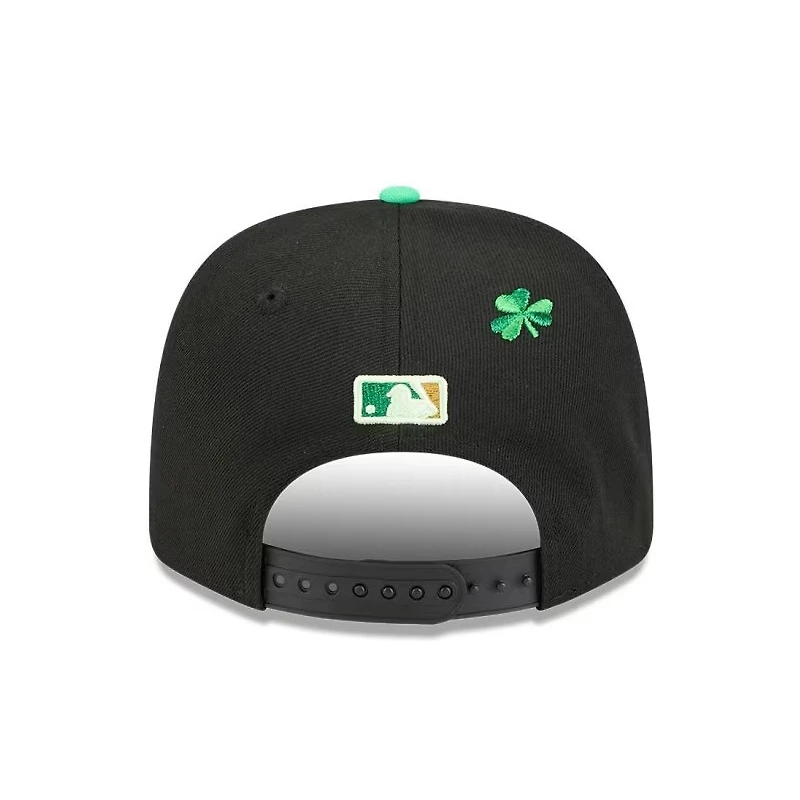Detroit Tigers St. Patrick's Day Black 9Seventy Stretch Snap