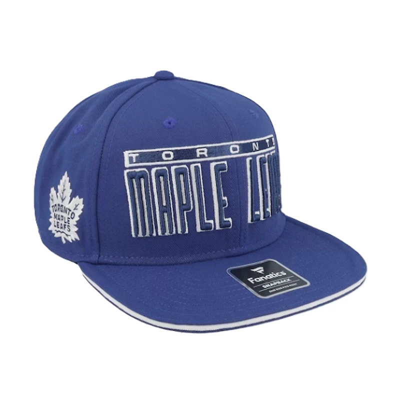 Toronto Maple Leafs Gino Blue Stacked Snapback
