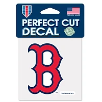 Boston Red Sox Cap Logo Perfect Cut Colour Decal 4" x 4"