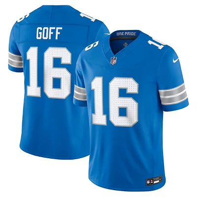 Jared Goff Detroit Lions 2026 Nike Vapor F.U.S.E. Stitched Limited Jersey – Blue
