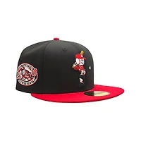Cincinnati Reds Black and Red Mascot 59Fifty