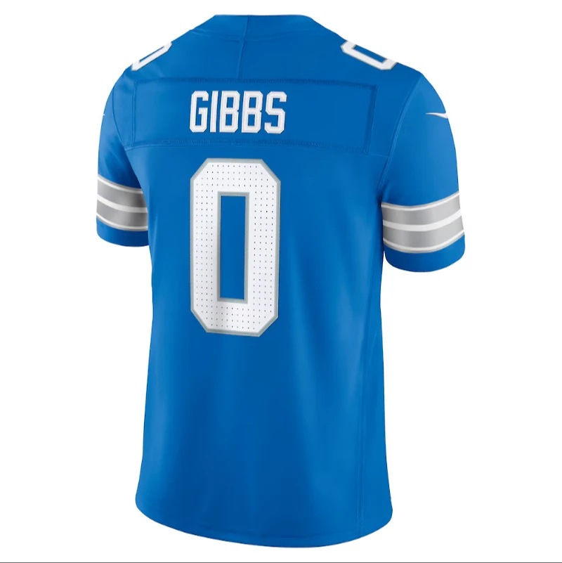 Jahmyr Gibbs Detroit Lions 2026 Nike Vapor F.U.S.E. Stitched Limited Jersey – Blue