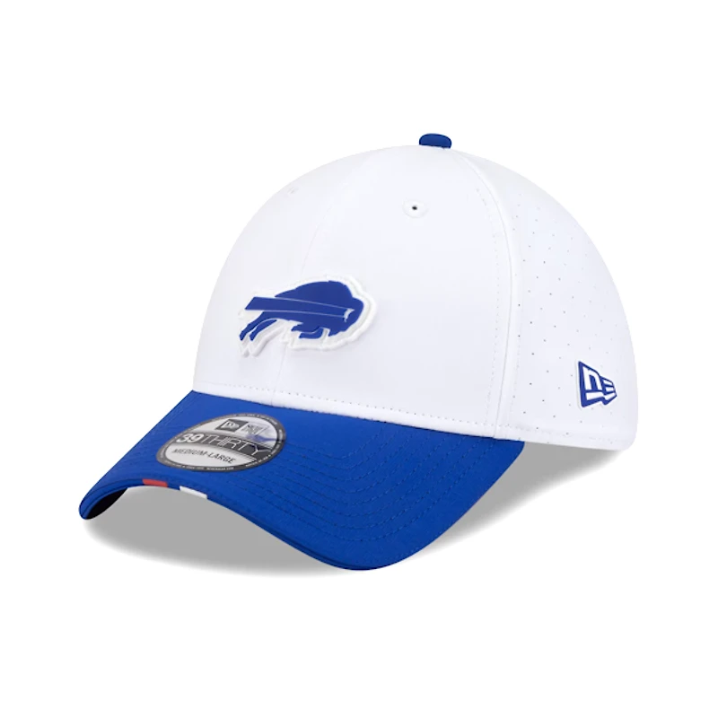 Buffalo Bills White with Team Colour Training Camp 2025 39Thirty