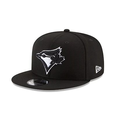 Toronto Blue Jays Black with White Outline 59Fifty