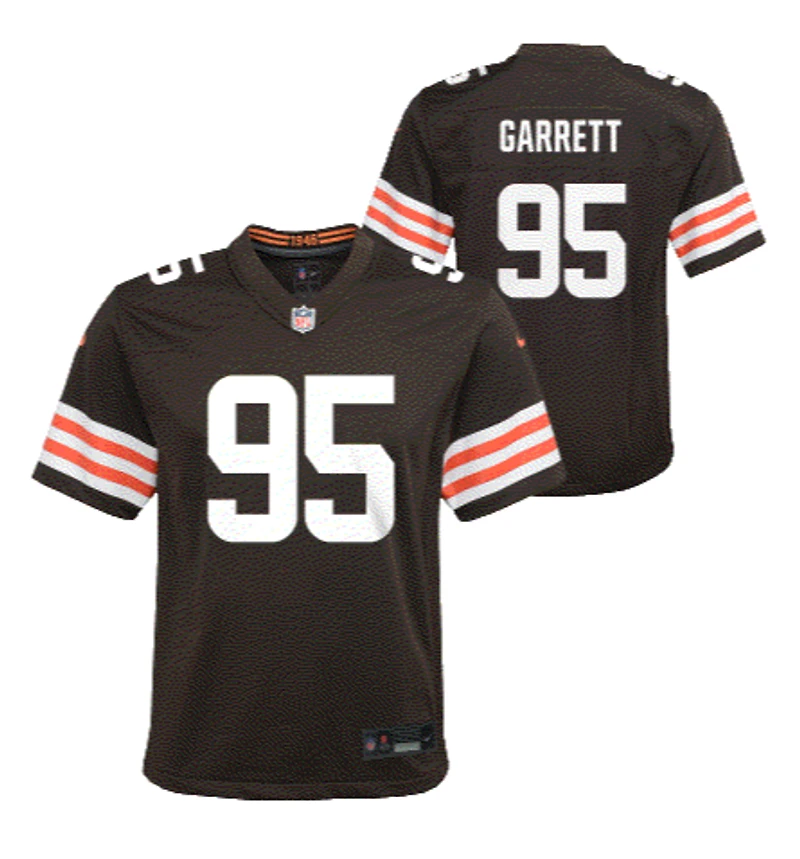 Myles Garrett Youth Game Team Jersey