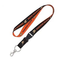 Anaheim Ducks Lanyard With Detachable Buckle 1"