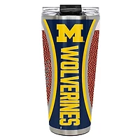 Michigan Wolverines 32 oz. Game Ball Big Slim Tumbler with Straw