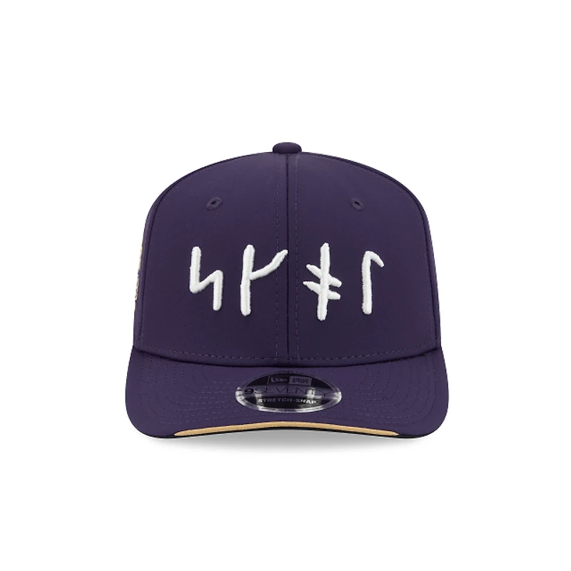Minnesota Vikings Rivalries 2026 Team Colour 9Seventy Stretch Snap Adjustable Hat