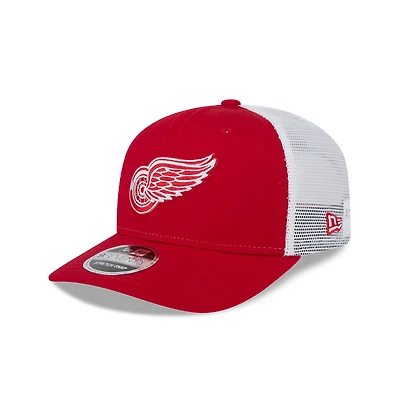Detroit Red Wings Red and White Trucker 9Seventy Stretch Snap Hat