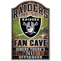Las Vegas Raiders Fan Cave Wood Sign 11" x 17" 1/4" Thick