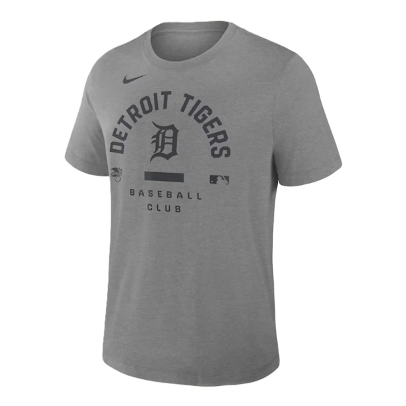 Detroit Tigers Nike Authentic Collection Grey Early Work Tee