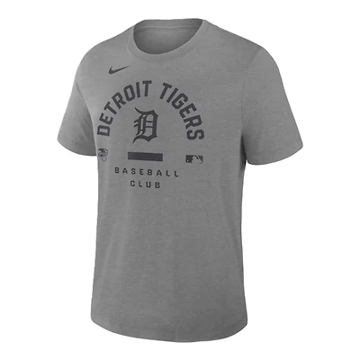 Detroit Tigers Nike Authentic Collection Grey Early Work Tee