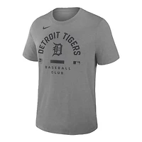 Detroit Tigers Nike Authentic Collection Grey Early Work Tee