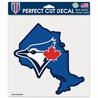 Toronto Blue Jays Province Perfect Cut Colour Decal 8" x 8"
