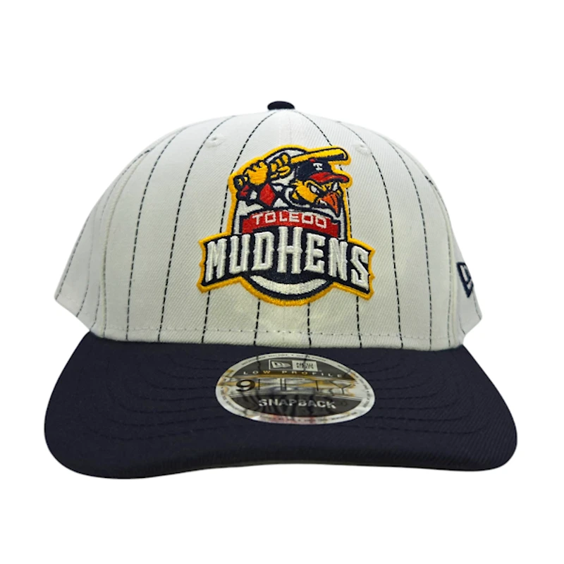 Toledo Mudhens Navy and White Pinstripe 9Fifty