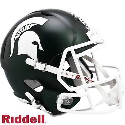 Michigan State Spartans 2023 Greek Key Speed Replica Helmet