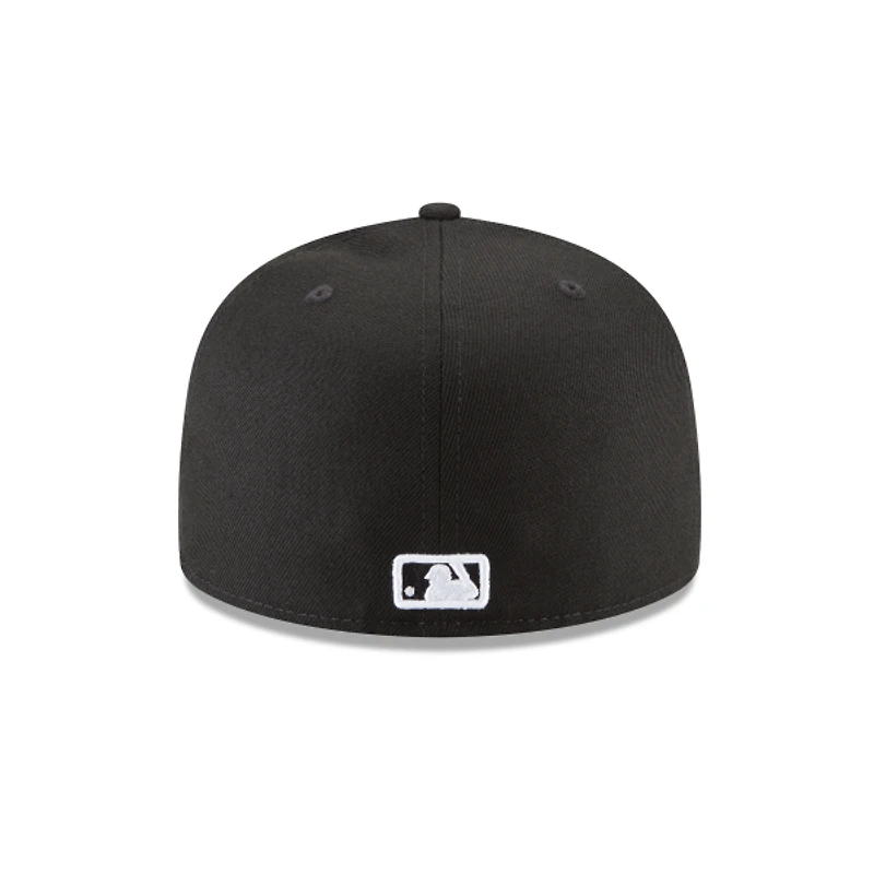 Texas Rangers Black and White 59Fifty