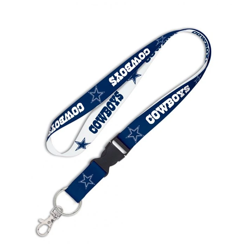 Dallas Cowboys Lanyard With Detachable Buckle 1"