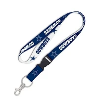 Dallas Cowboys Lanyard With Detachable Buckle 1"
