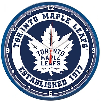 Toronto Maple Leafs Round Wall Clock 12.75"