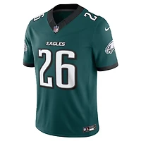 Saquon Barkley Philadelphia Eagles 2026 Nike Vapor F.U.S.E. Stitched Limited Jersey – Midnight Green