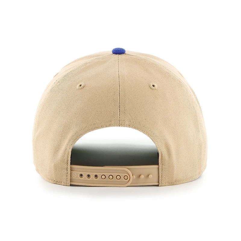 Toronto Blue Jays Golden Age Replica '47 Hitch Adjustable Hat - Khaki and Blue