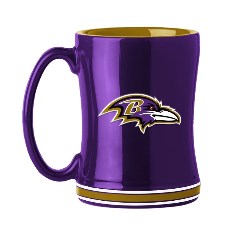 Baltimore Ravens 14 oz. Relief Mug