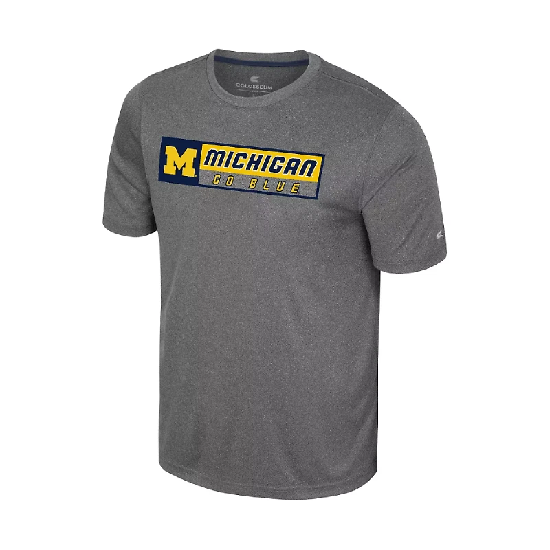 Michigan Wolverines Grey Twin Tee