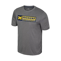 Michigan Wolverines Grey Twin Tee